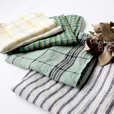 Lino e Lina 　リネン7 点 Lino e Lina] リネンハンカチ | 森の8カテン rolca_shop