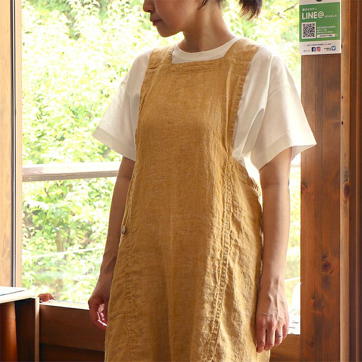 Lino e Lina] フルエプロン アニタ | 森の8カテン rolca_shop