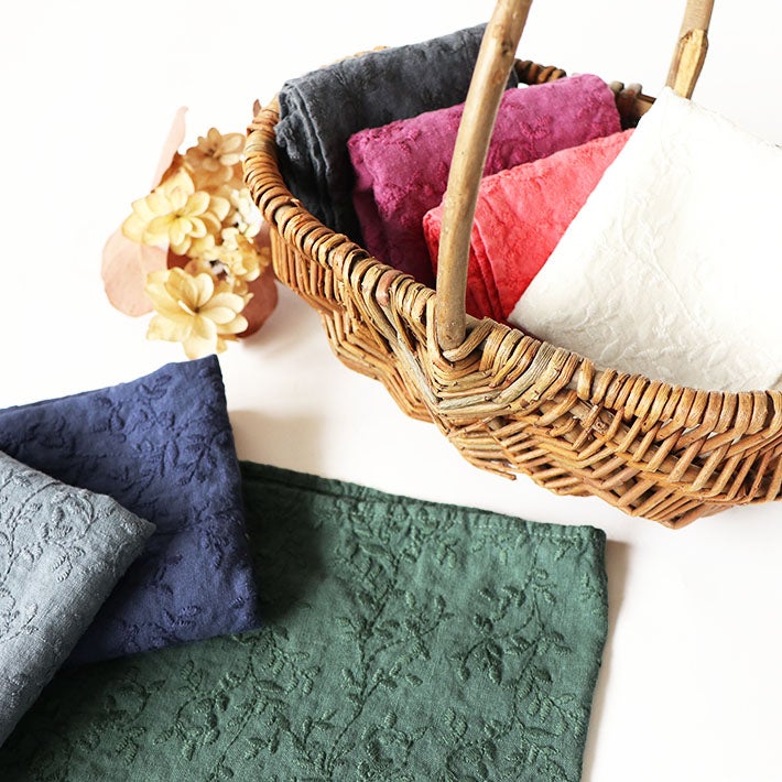 森の8カテン]リネン刺繍ランチョンマット | 森の8カテン rolca_shop