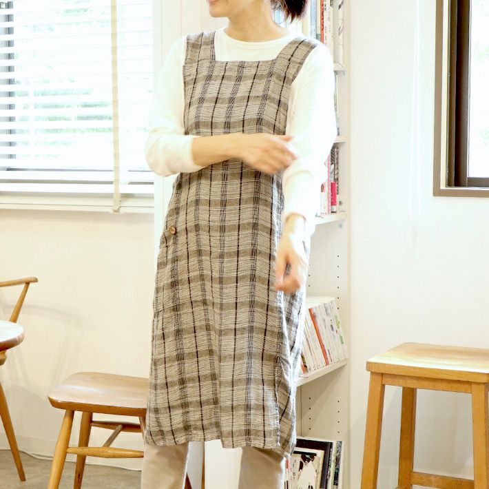 Lino e Lina] フルエプロン アニタ パスレール | 森の8カテン rolca_shop